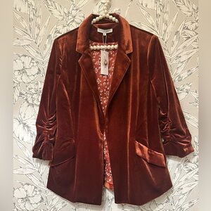 BALTIC BORN Velvet Blazer